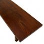 Mid Century Modern 2" Solid Walnut Top Coffee Table