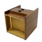 Danish Mid Century Modern Walnut End Table Nightstand