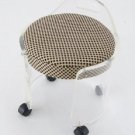 Mid Century Modern Lucite Bench Stool New Upholstery.