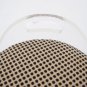 Mid Century Modern Lucite Bench Stool New Upholstery.