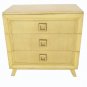 Mid Century Modern 3 Drawer Bachelor Chest Dresser Mont Style