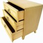 Mid Century Modern 3 Drawer Bachelor Chest Dresser Mont Style