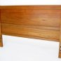 Danish Modern Teak Full Size Headboard Bed Mint