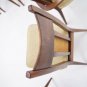 Set of 6 Mid Century Modern Walnut Dining Chairs Adrian Pearsall New Upholstery.