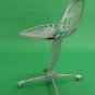 Mid Century Modern Industrial Dining Table 4 Chairs Eames era