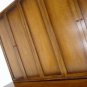 2 Part Mid Century Danish Modern Breakfront Sideboard Credenza Cabinet Walnut