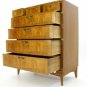 Very Clean Mid Century Modern High Chest Dresser Drawers