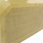 Lacquered Textile Wrapped Credenza atr. to Karl Springer Mid Century Modern