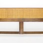 Oiled Walnut Mid Century Modern King Head Board Bed Mint