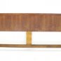 Oiled Walnut Mid Century Modern King Head Board Bed Mint