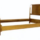 Robsjohn Gibbings Widdicomb Bed Headboard Full Mid Century Modern Walnut