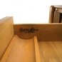 Danish Modern Tambour Doors Walnut Desk NICE!