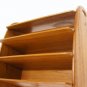 Danish Mid Century Modern Teak Magazine Rack End Table