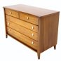 Danish Mid Century Modern Walnut Dresser Credenza by Drexel