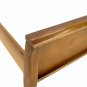 Danish Mid Century Modern Full Size Walnut Bed Rails Drexel