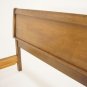 Danish Mid Century Modern Full Size Walnut Bed Rails Drexel