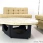 Harvey Probber Travertine Top Mid Century Modern Coffee Table