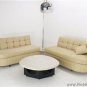 Harvey Probber Travertine Top Mid Century Modern Coffee Table