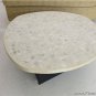 Harvey Probber Travertine Top Mid Century Modern Coffee Table