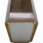 Pair of Mid Century Modern Springer Faux Goat Skin Pedestals Dining Table Base