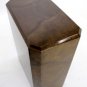 Pair of Mid Century Modern Springer Faux Goat Skin Pedestals Dining Table Base