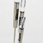 Mid Centur Modern Chrome and Lucite Wheat Theme Floor Lamp