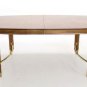 Italian Mid Century Modern Walnut Dining Table 1 Leaf Gibbings decor