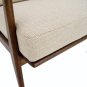 Mid Century Danish Modern Lounge Chair New Upholstery.
