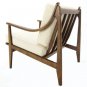 Mid Century Danish Modern Lounge Chair New Upholstery.