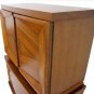 Danish Mid Century Modern Walnut Dresser Chest Nightstands Headboard Bedroom