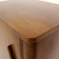Pair of Danish Mid Century Modern Walnut Nightstands End Tables Cabinets