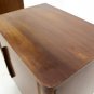 Pair of Danish Mid Century Modern Walnut Nightstands End Tables Cabinets