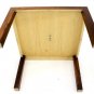 Mid Century Danish Modern Rosewood Parson Style Coffee Side End Table