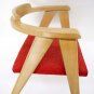 Pair of Mid Century Modern Compass Style Barrel Back Chairs