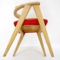 Pair of Mid Century Modern Compass Style Barrel Back Chairs