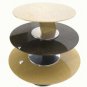 Set of 3 Mid Century Modern Round Coffee Tables Quality