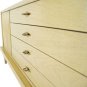 Mid Century Modern Bleached Mahogany Credenza Cabinet