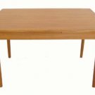 Danish Mid Century Modern Teak Dining Table 2 Leafs Clean!