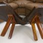 Walnut Slab V Shape Nakashima Style Coffee Table