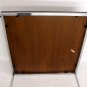 Florence Knoll Square Chrome Walnut Coffee Table Mint