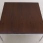 Florence Knoll Square Chrome Walnut Coffee Table Mint