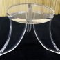 Mid Century Modern Lucite Coffee Center Table Stand