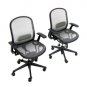 Pair of Mesh Seats Knoll Office Chairs Aeron Style