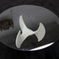 Mid Century Carved Wood Propeller Base Coffee Table