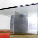 Mid century Modern X Base Coffee Table by Habitat NY