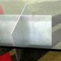 Mid century Modern X Base Coffee Table by Habitat NY