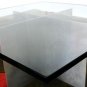 Mid century Modern X Base Coffee Table by Habitat NY