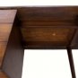 Very Early Rare Mid Century Modern Jens Risom Dovetailed Desk for Knoll