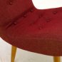 Mid Century Modern Deco Red Phillip Stark Lounge Chair