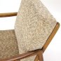 Danish Mid Century Modern Rocking Lounge Chair New Upholstery.
